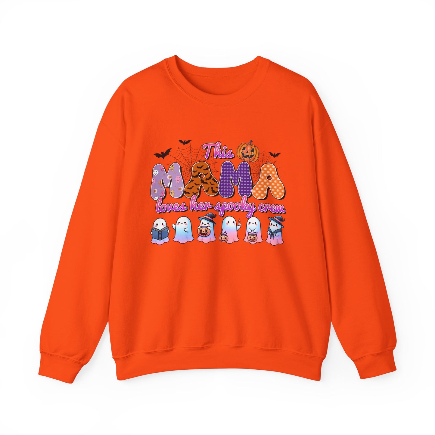 This Mama Loves Her Spooky Crew Sweatshirt