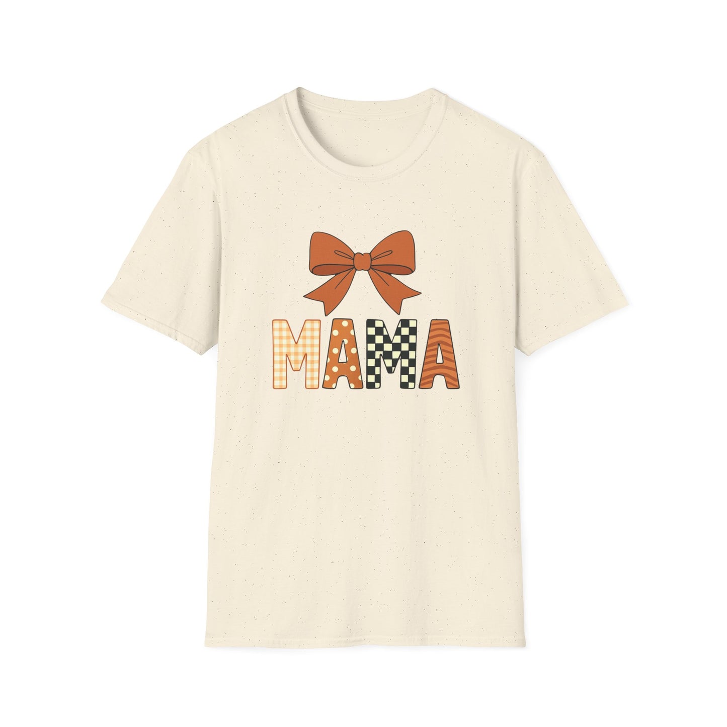 Mama Gingham Bow T-Shirt