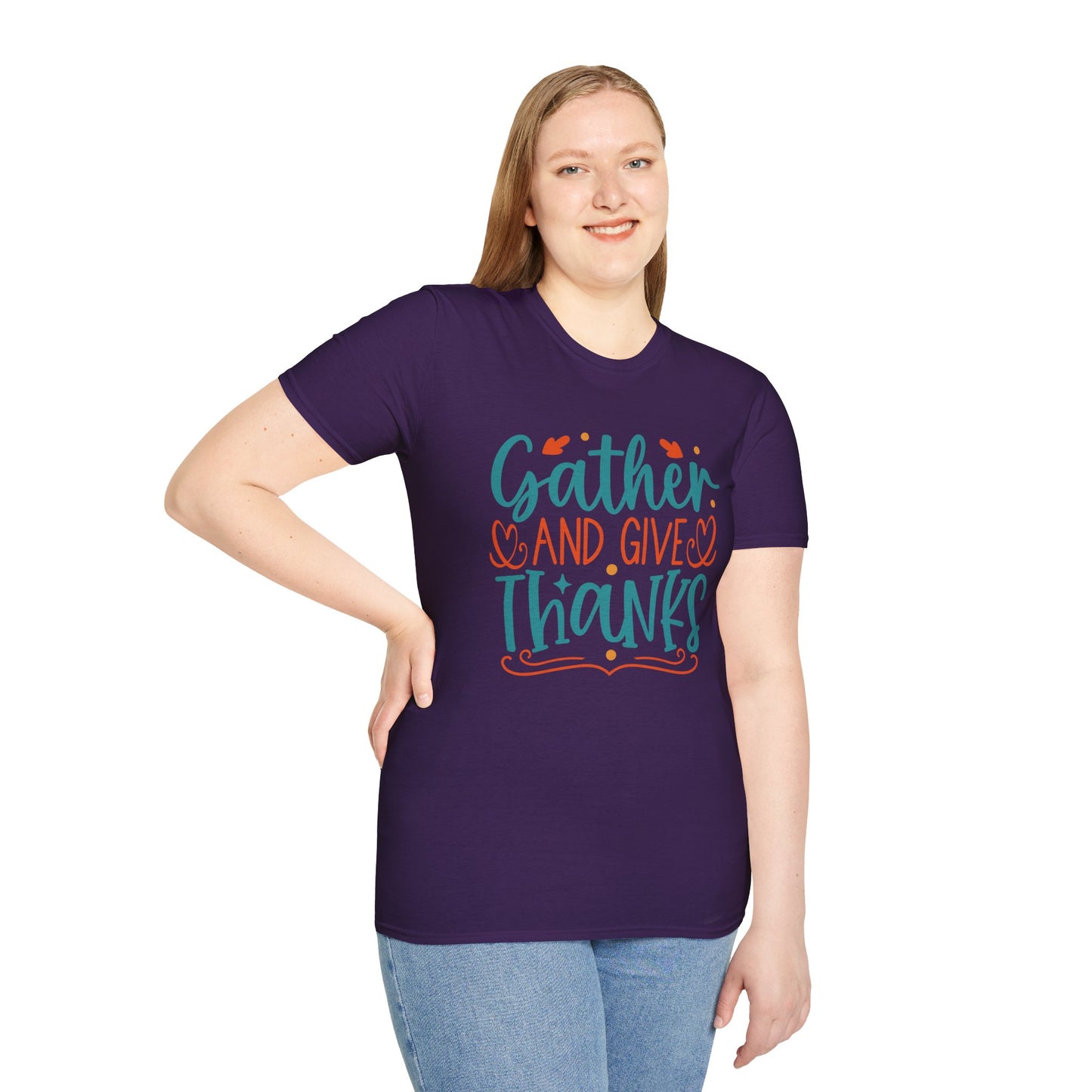 Gather and Give Thanks Unisex T-Shirt