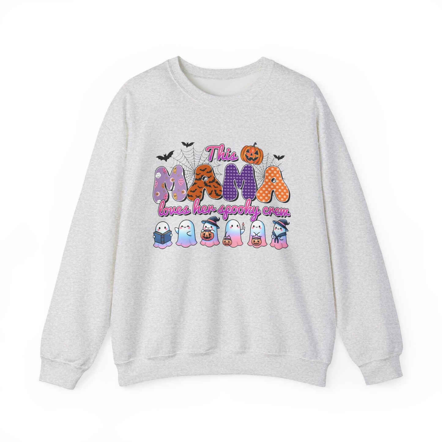 This Mama Loves Her Spooky Crew Sweatshirt