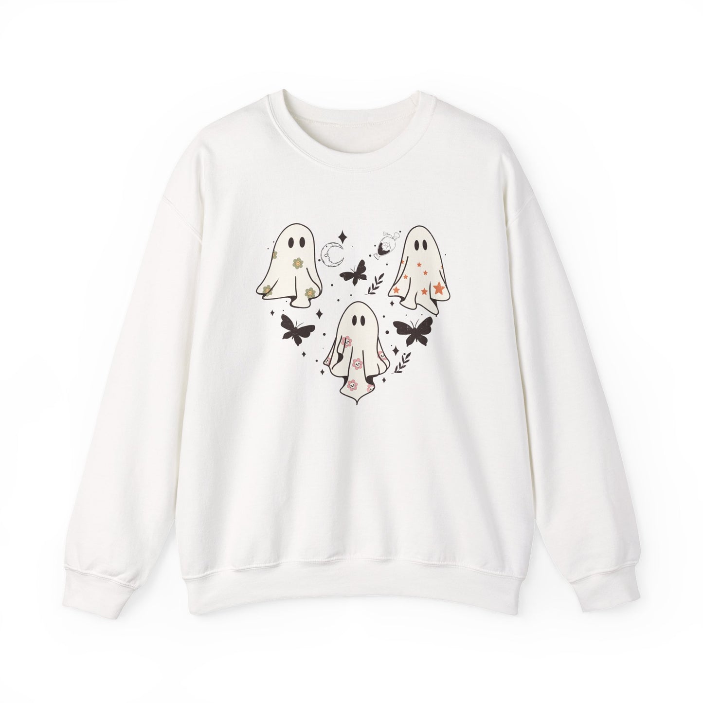 Ghostly heart Crewneck Sweatshirt