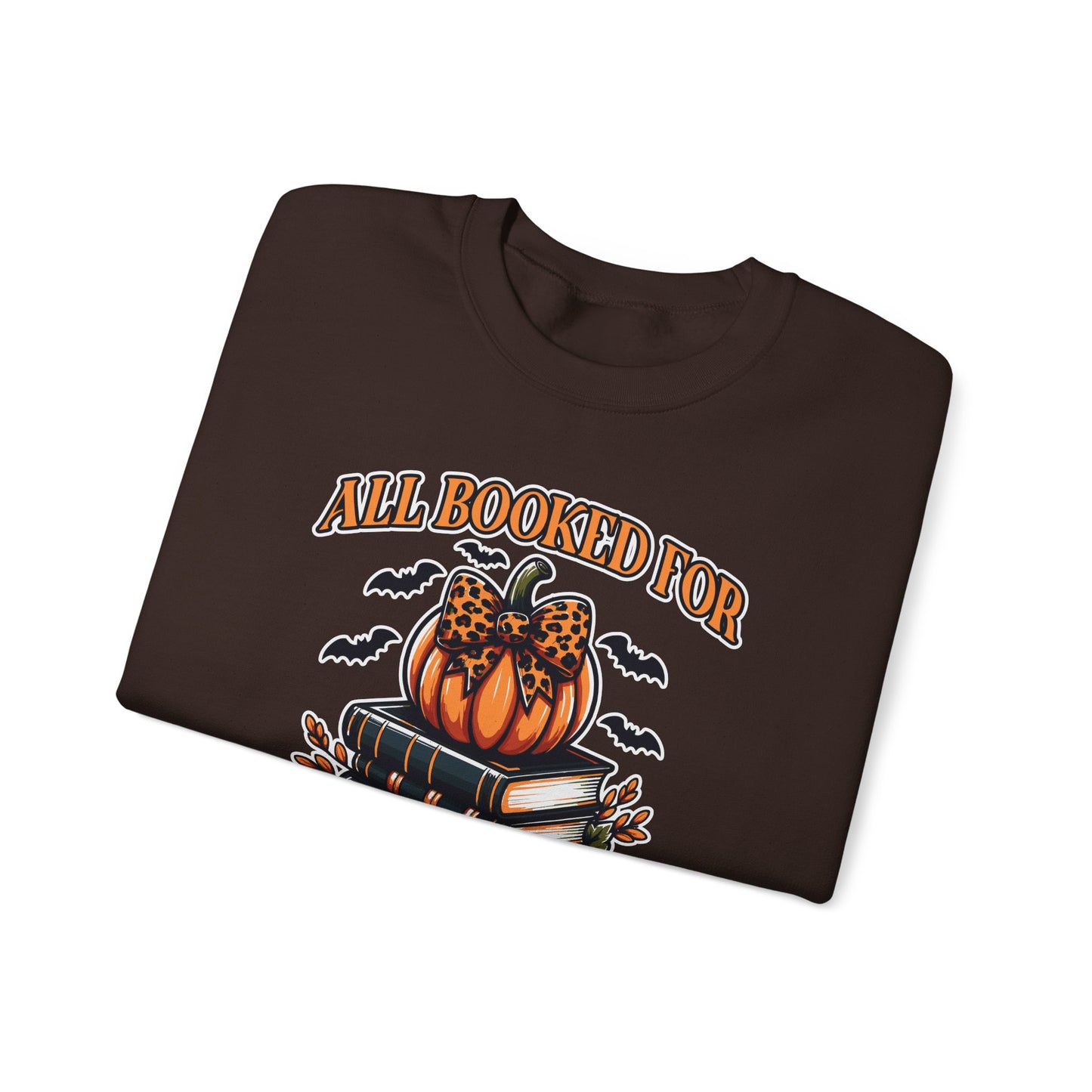 All Booked For Halloween Crewneck Sweatshirt