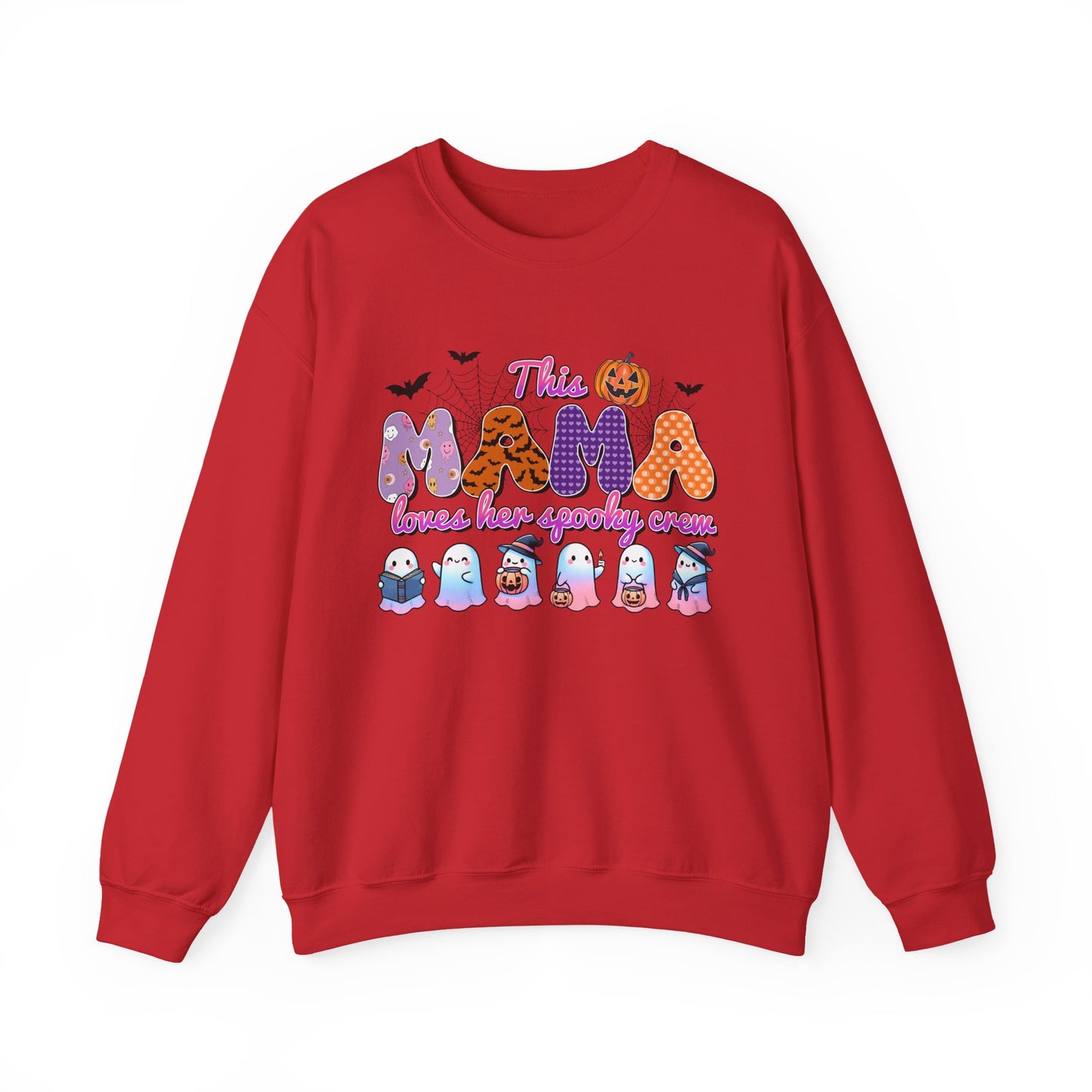 This Mama Loves Her Spooky Crew Sweatshirt