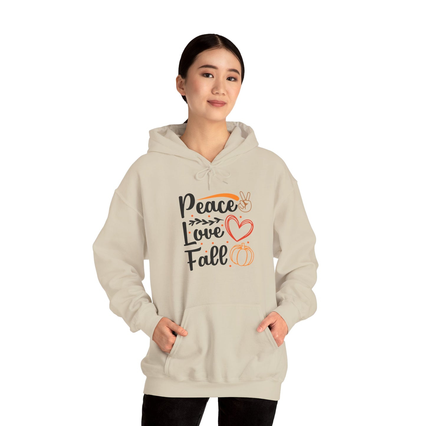 Peace Love Fall Hoodie