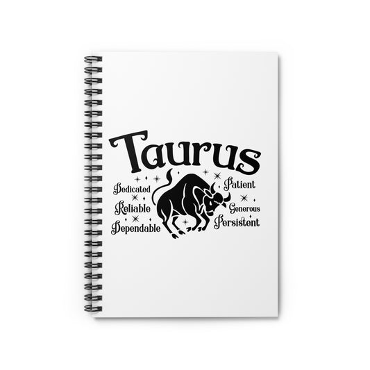 Taurus Spiral Notebook