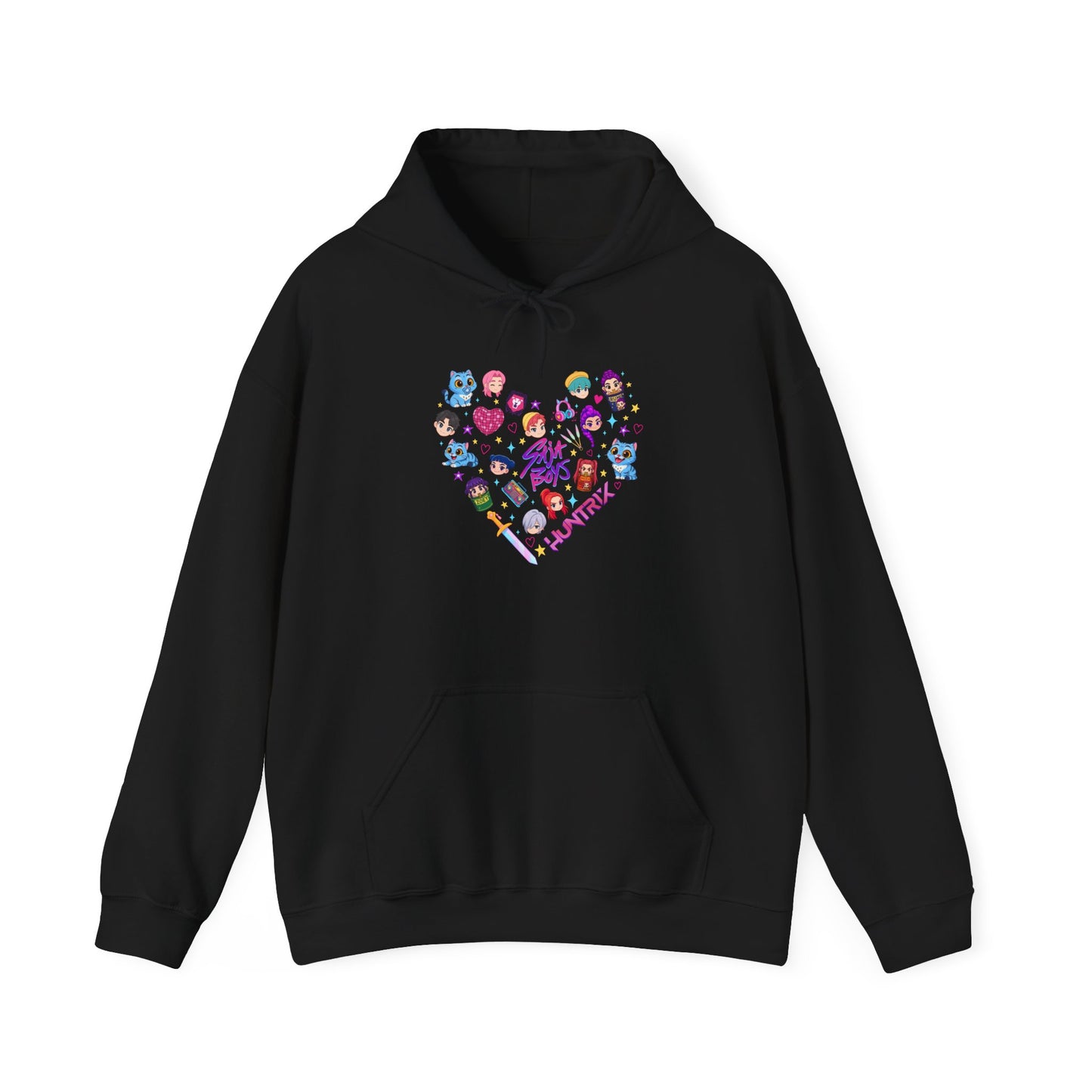 Kpop Character Heart Unisex Hoodie