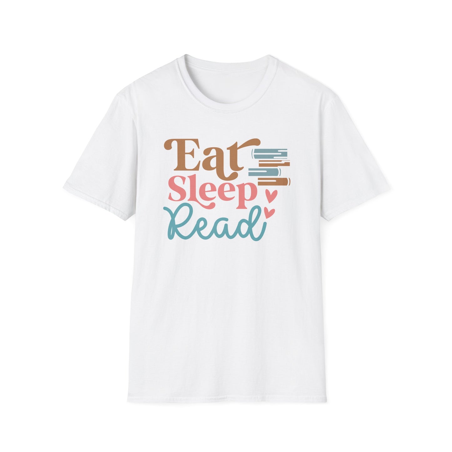 Eat Sleep Read Unisex Softstyle T-Shirt