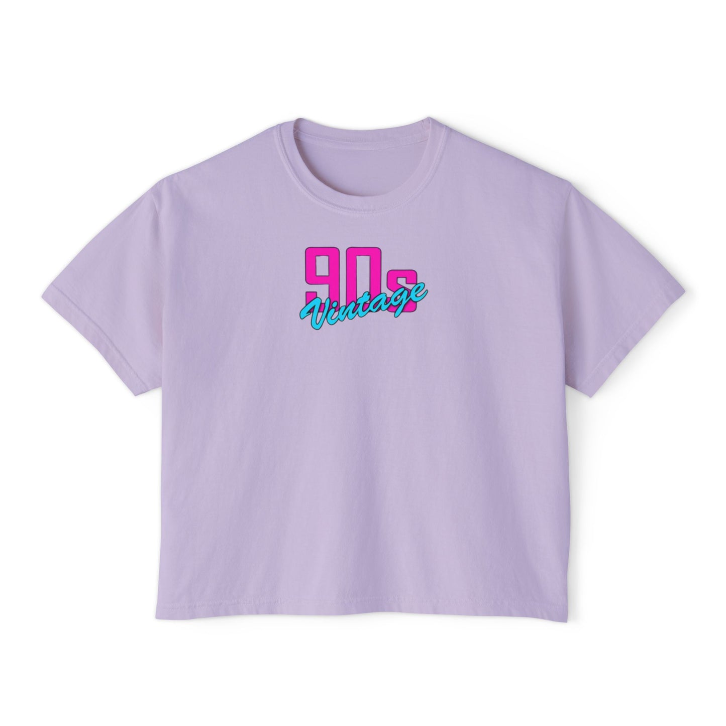 90s Vintage Women's Boxy Tee