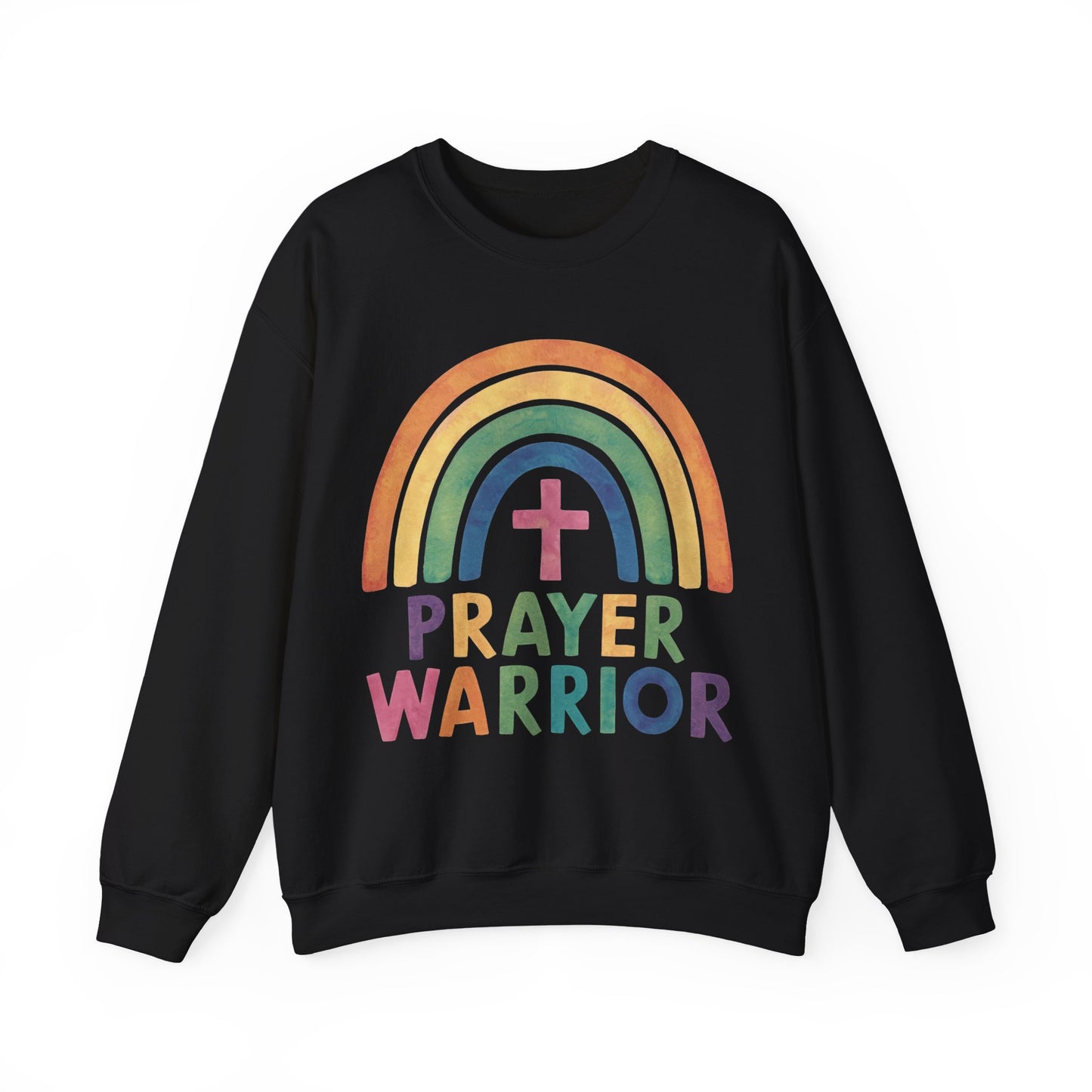 Prayer Warrior Rainbow Sweatshirt