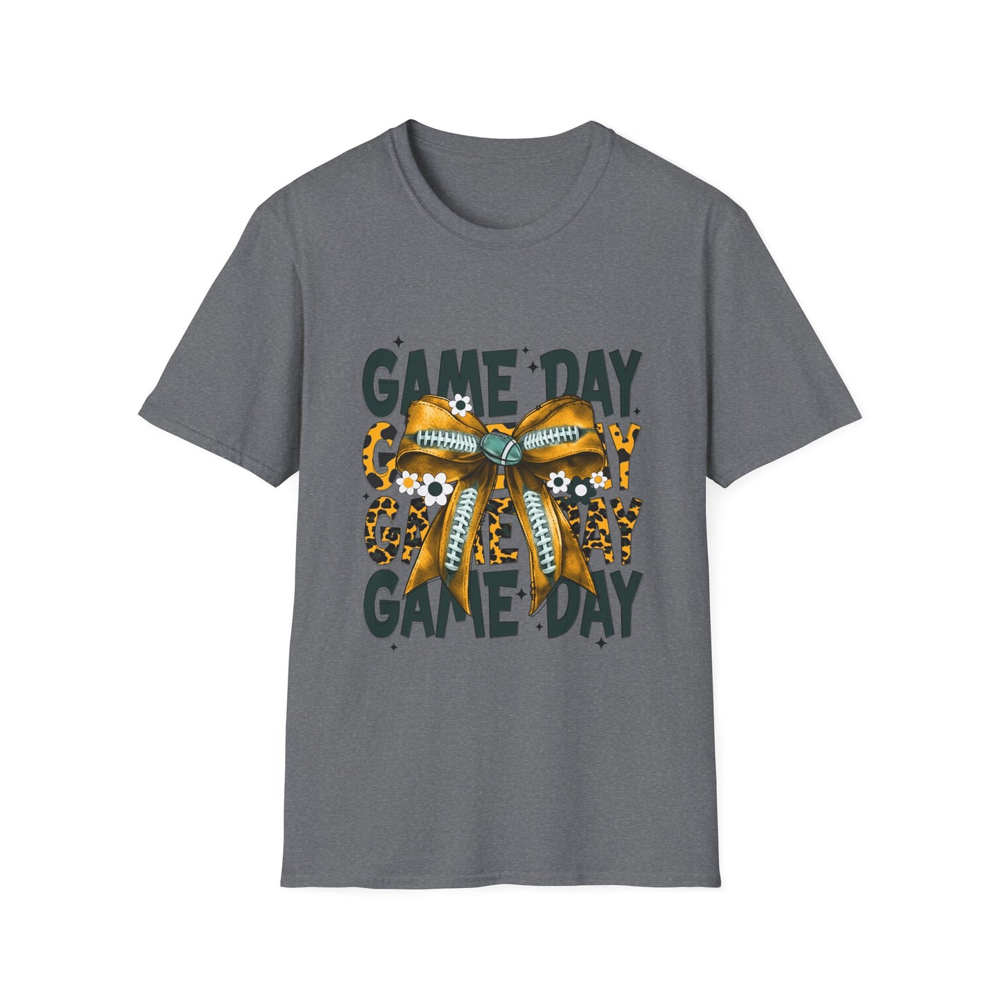 Green Bay Game Day Bow Softstyle T-Shirt