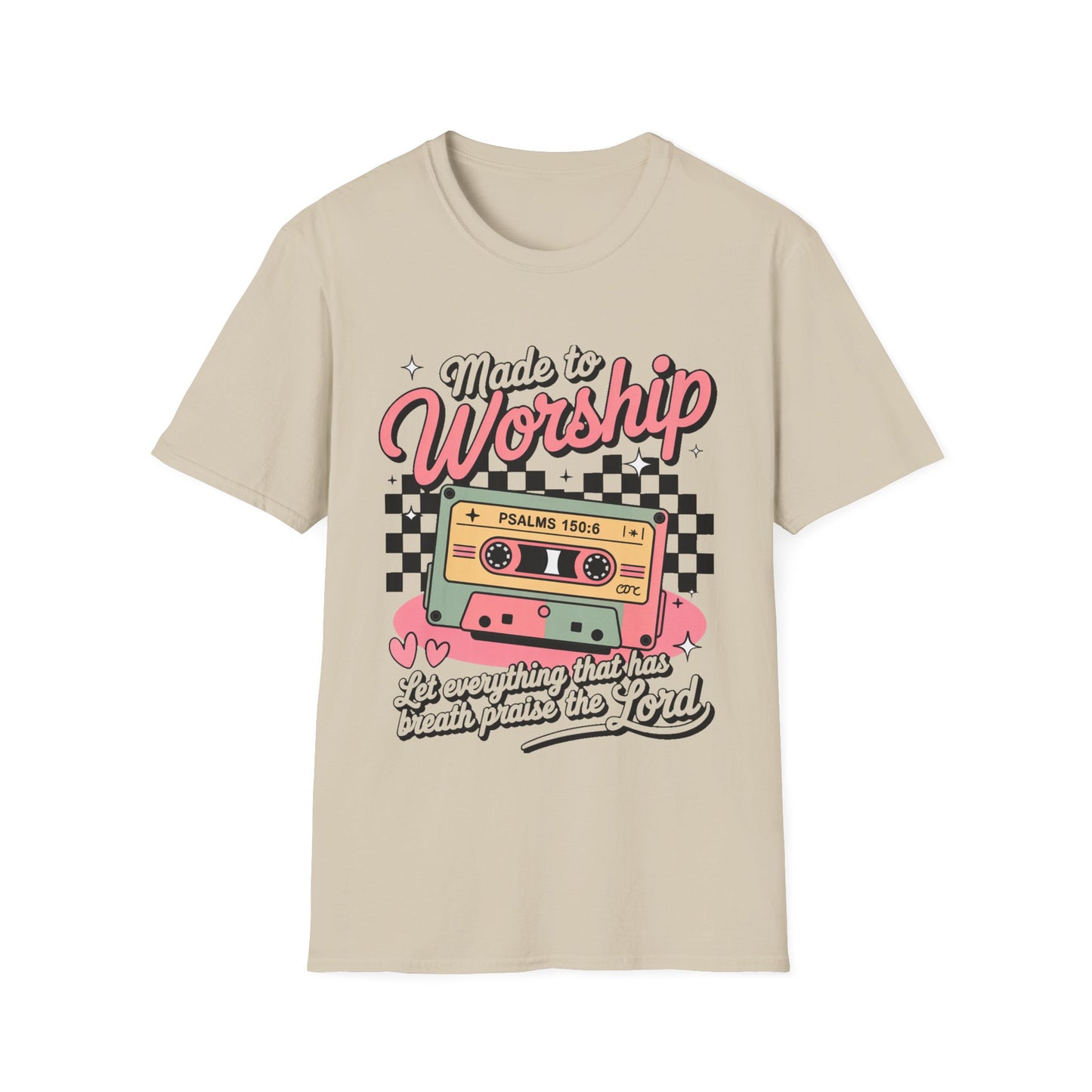 Retro Made to Worship T-Shirt