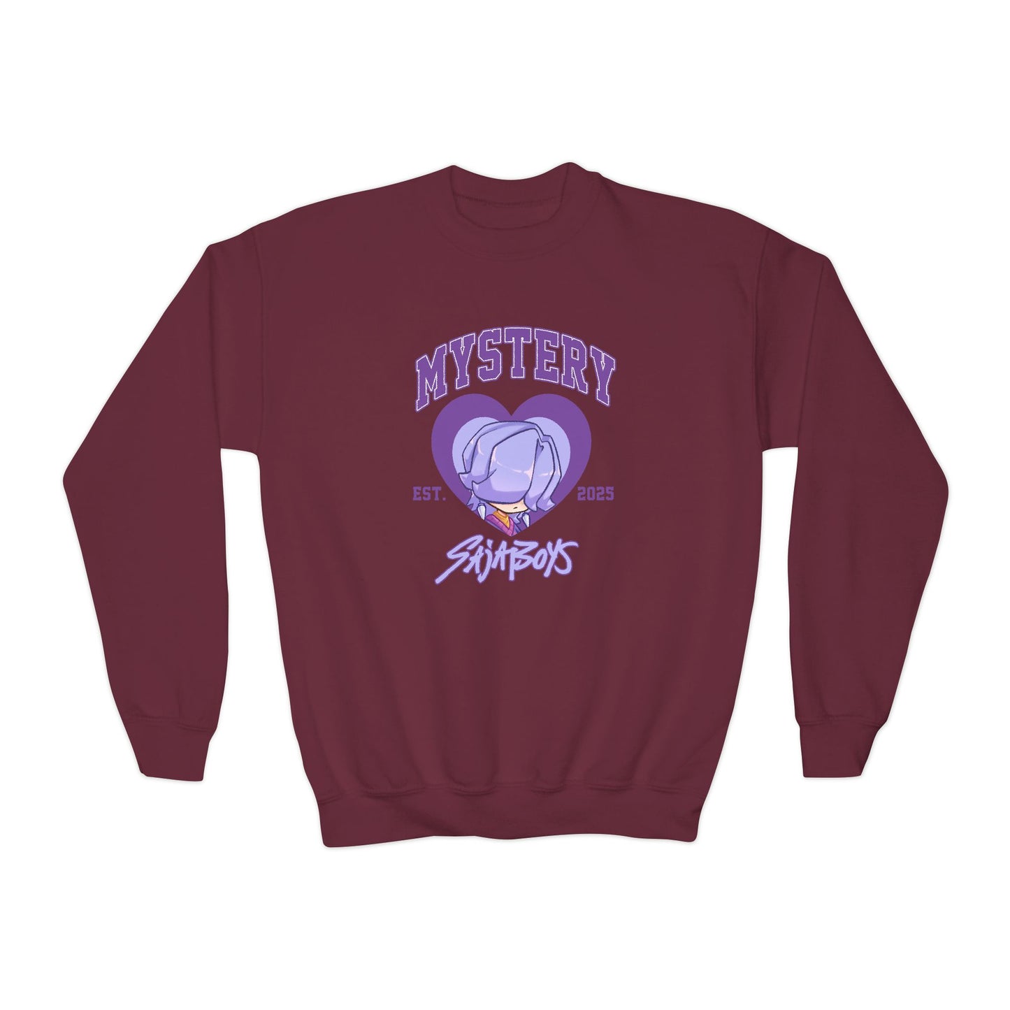 Kpop Mystery Heart Youth Crewneck Sweatshirt