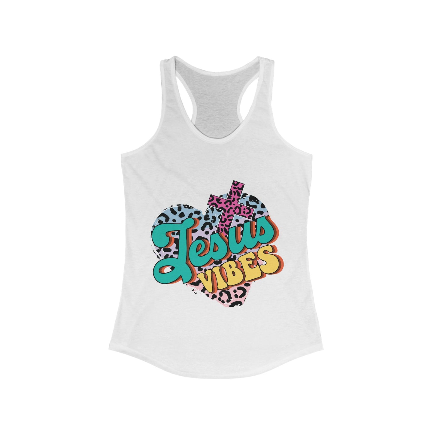Jesus Vibes Women's Racerback Tank Top