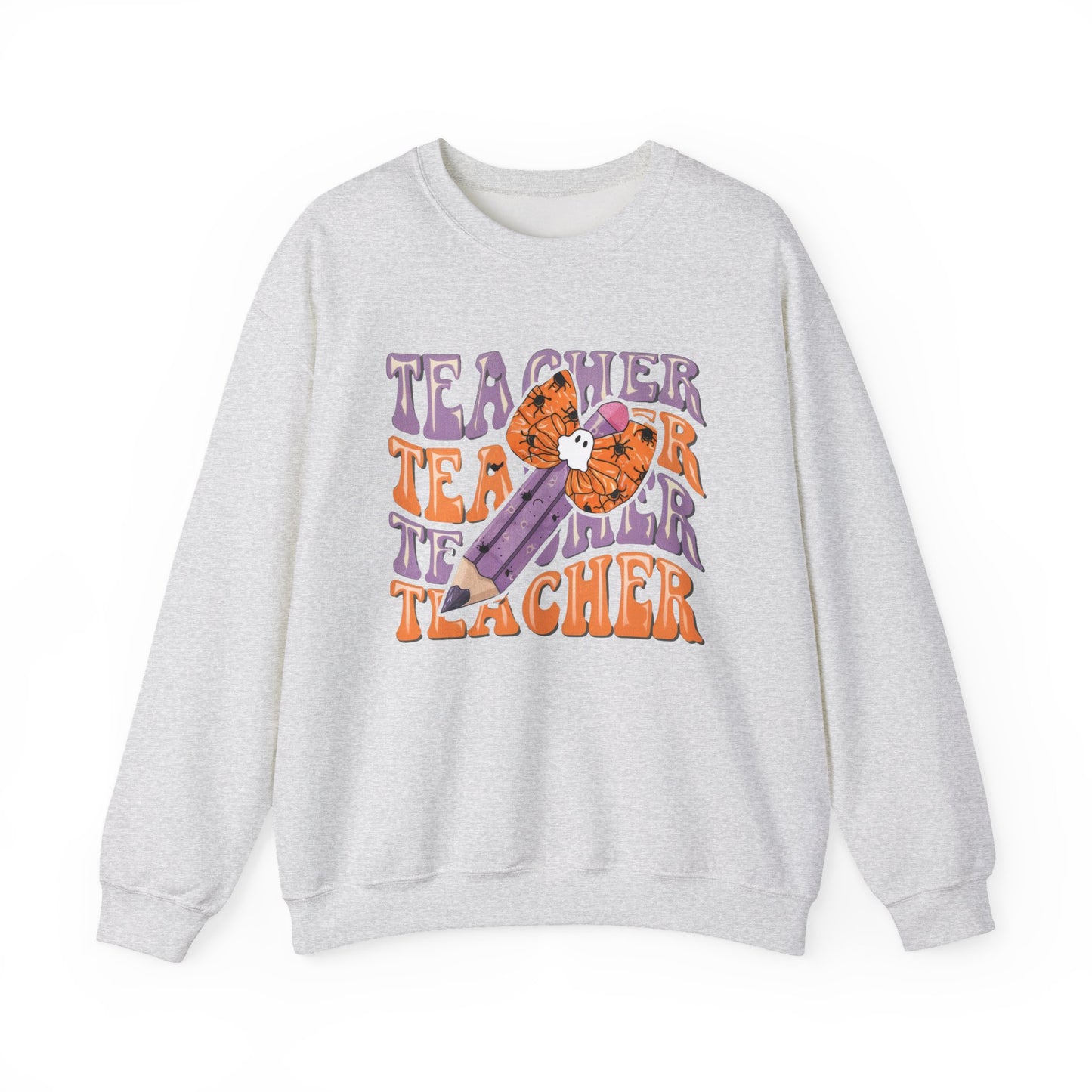 Halloween Teacher Crewneck Sweatshirt