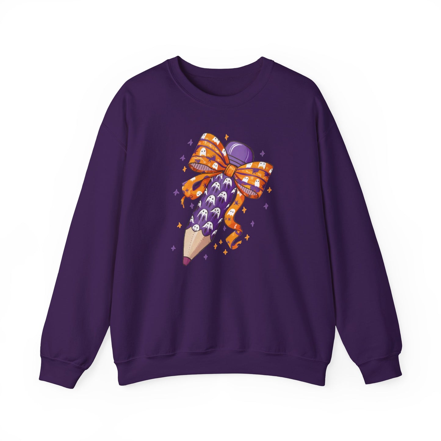 Halloween Pencil Crewneck Sweatshirt