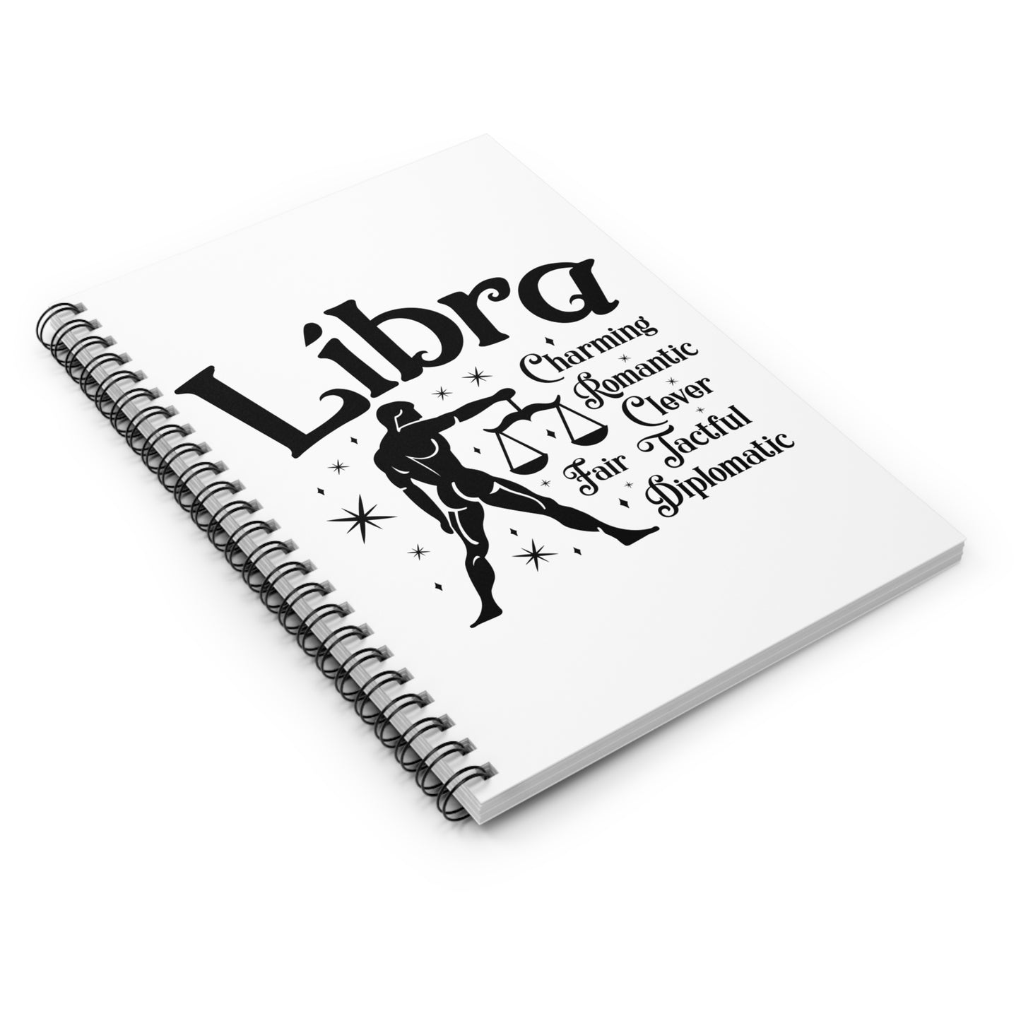 Libra Spiral Notebook