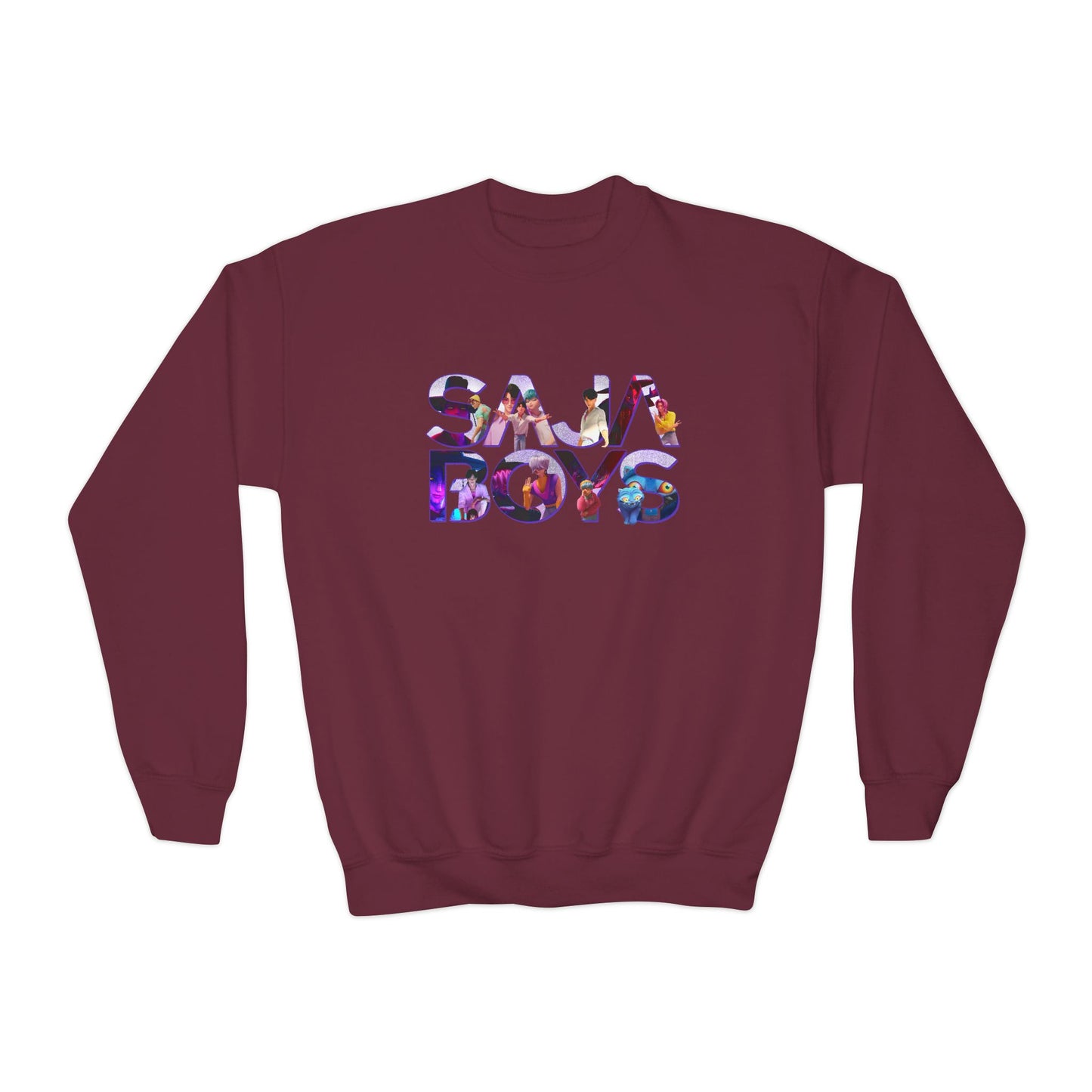 K-Pop Saja Boys Words Youth Crewneck Sweatshirt