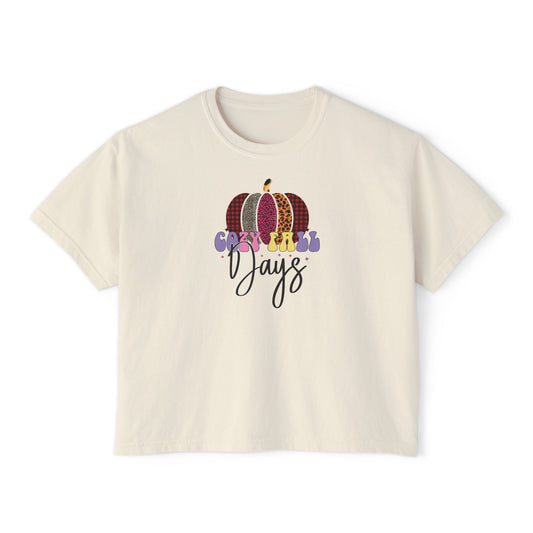 Cozy Fall Days Women's Boxy Tee
