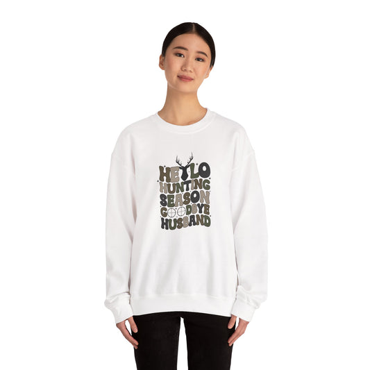 Hello Hunting Season Crewneck Sweatshirt