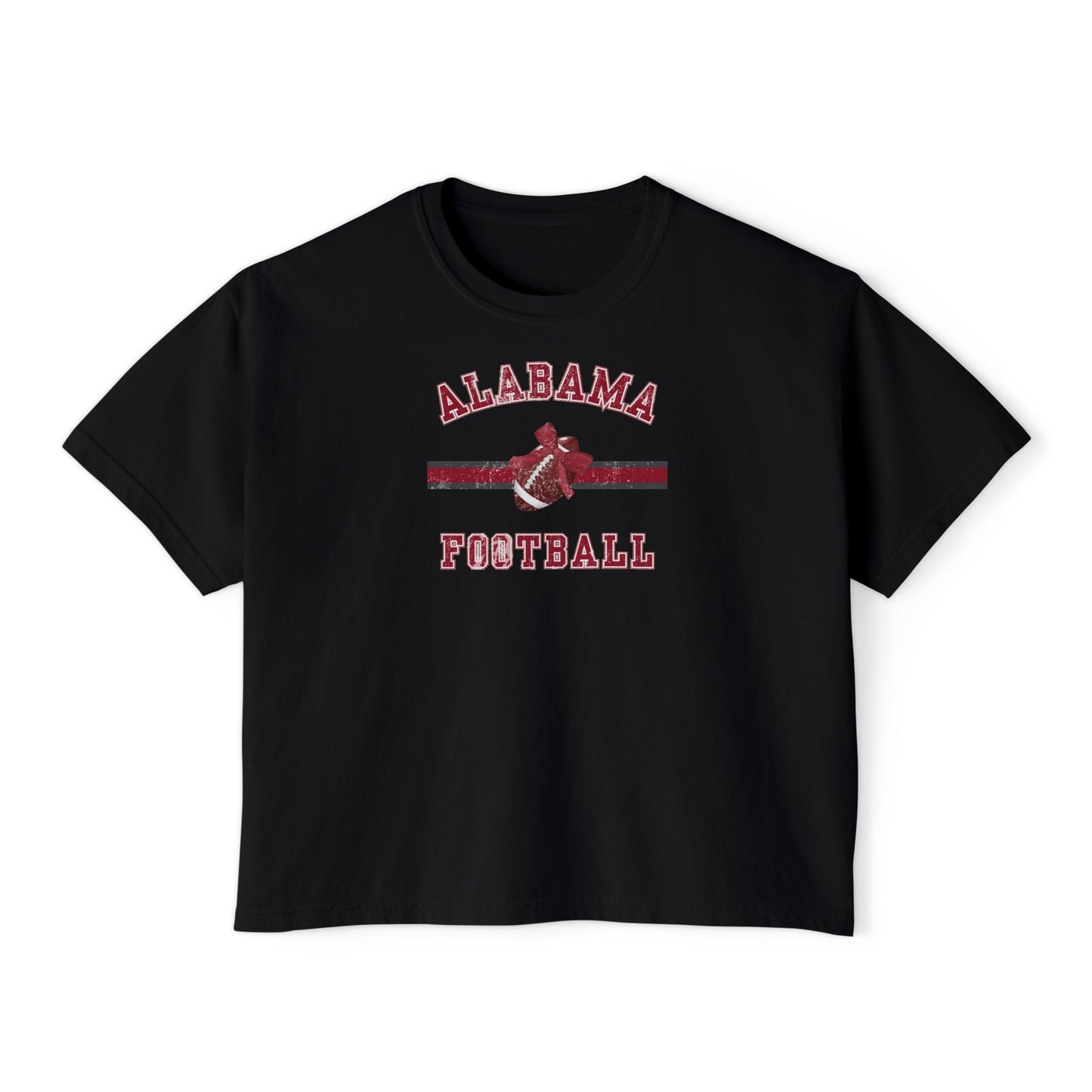 Alabama Football Women's Boxy Tee