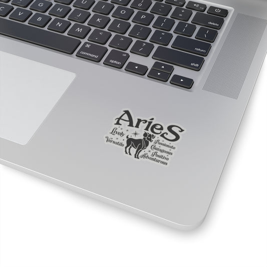 Aries Zodiac Kiss-Cut Sticker