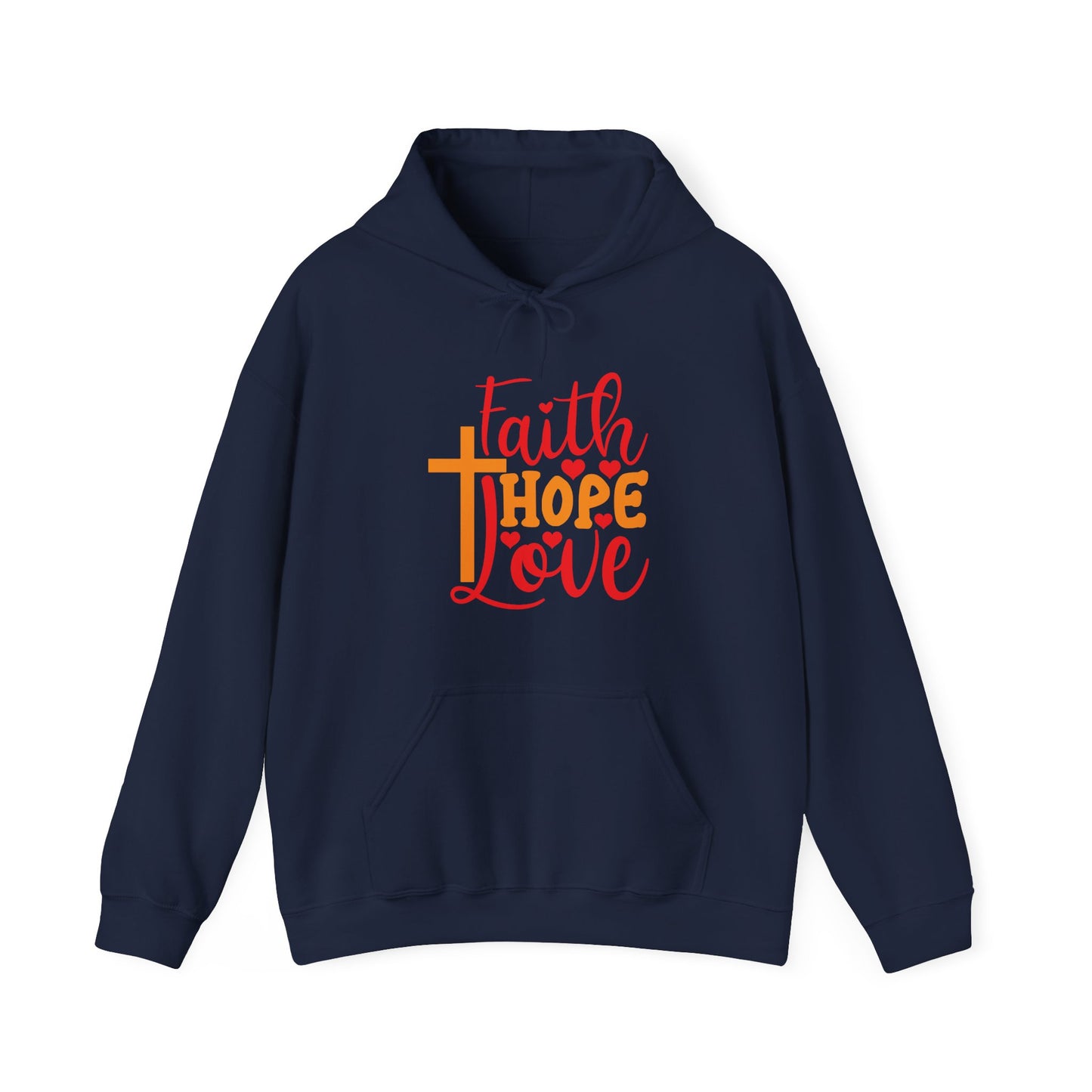 Faith, Hope, Love Hoodie