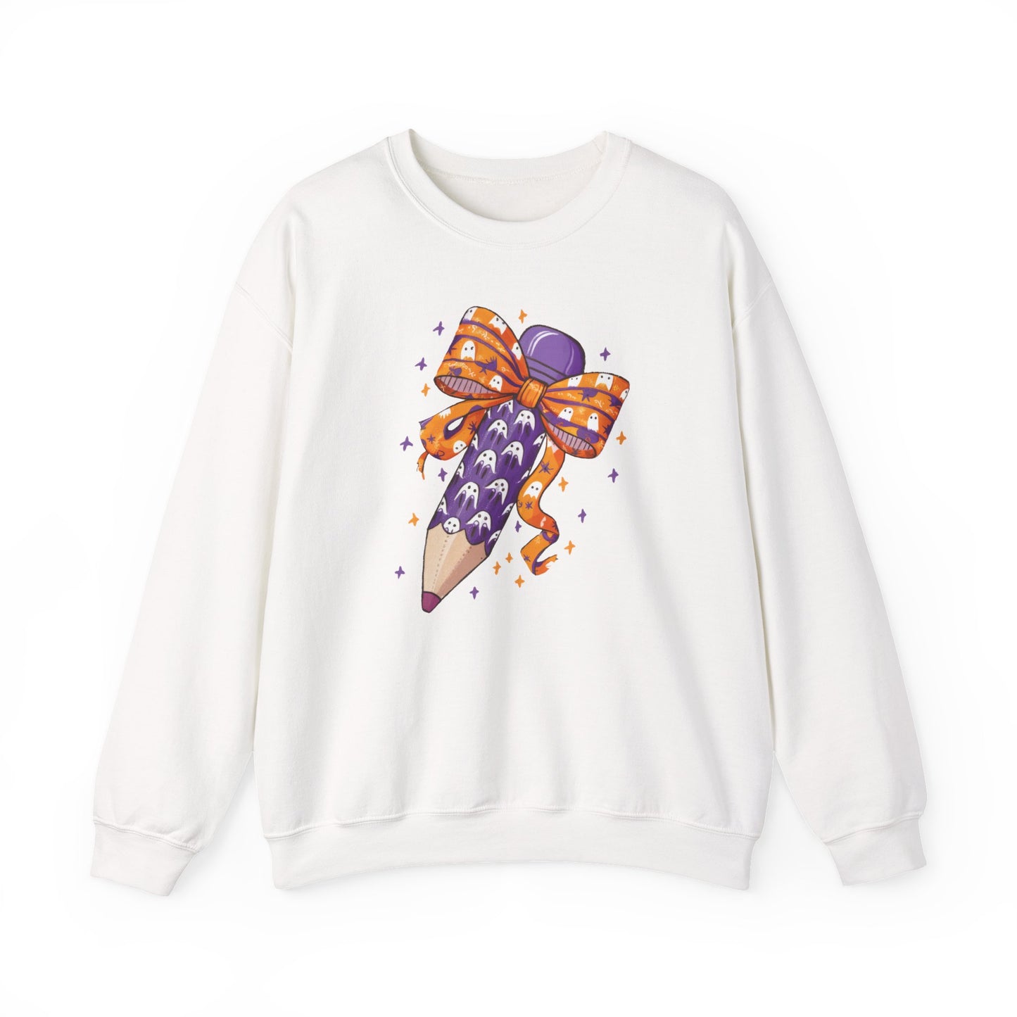 Halloween Pencil Crewneck Sweatshirt