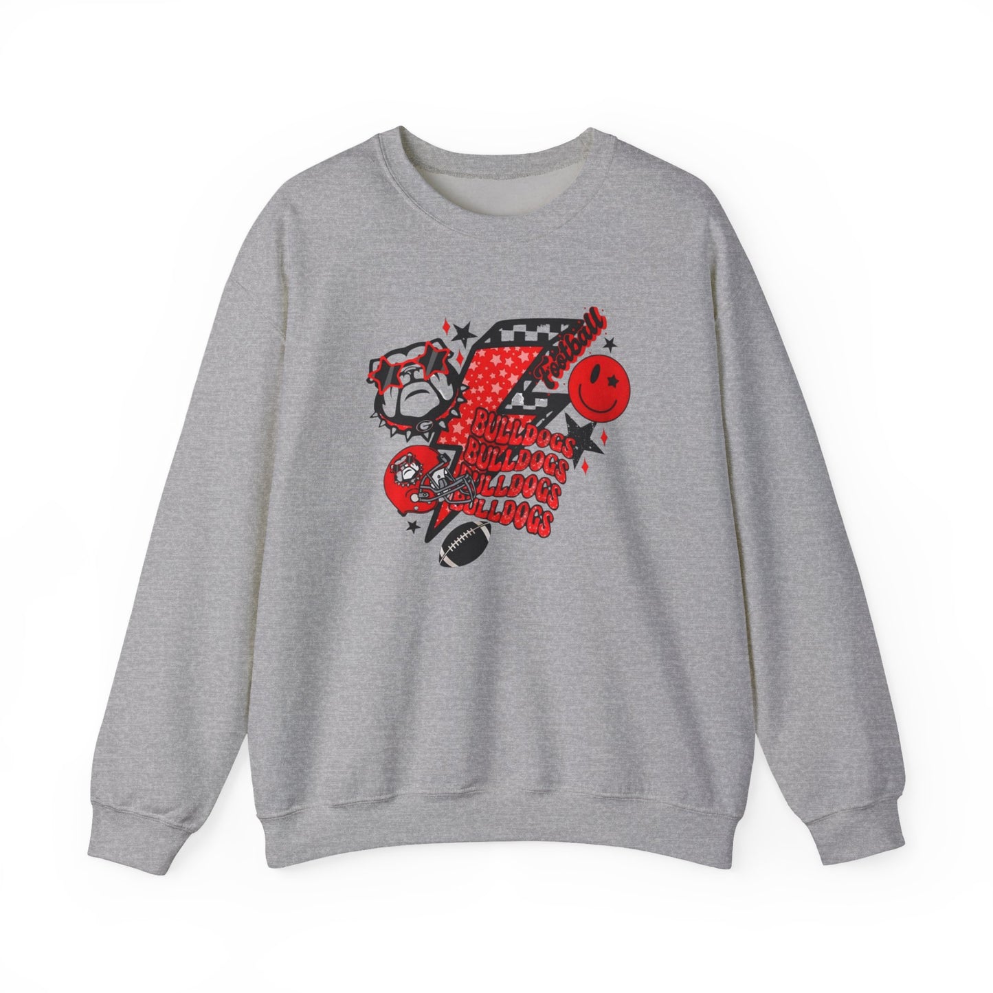 Fun Bulldogs Graphic Sweatshirt