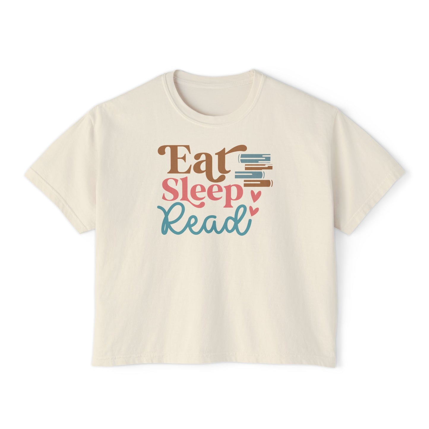 Eat Sleep Read Boxy Tee