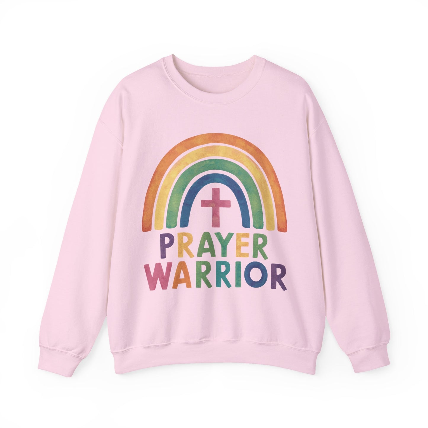 Prayer Warrior Rainbow Sweatshirt