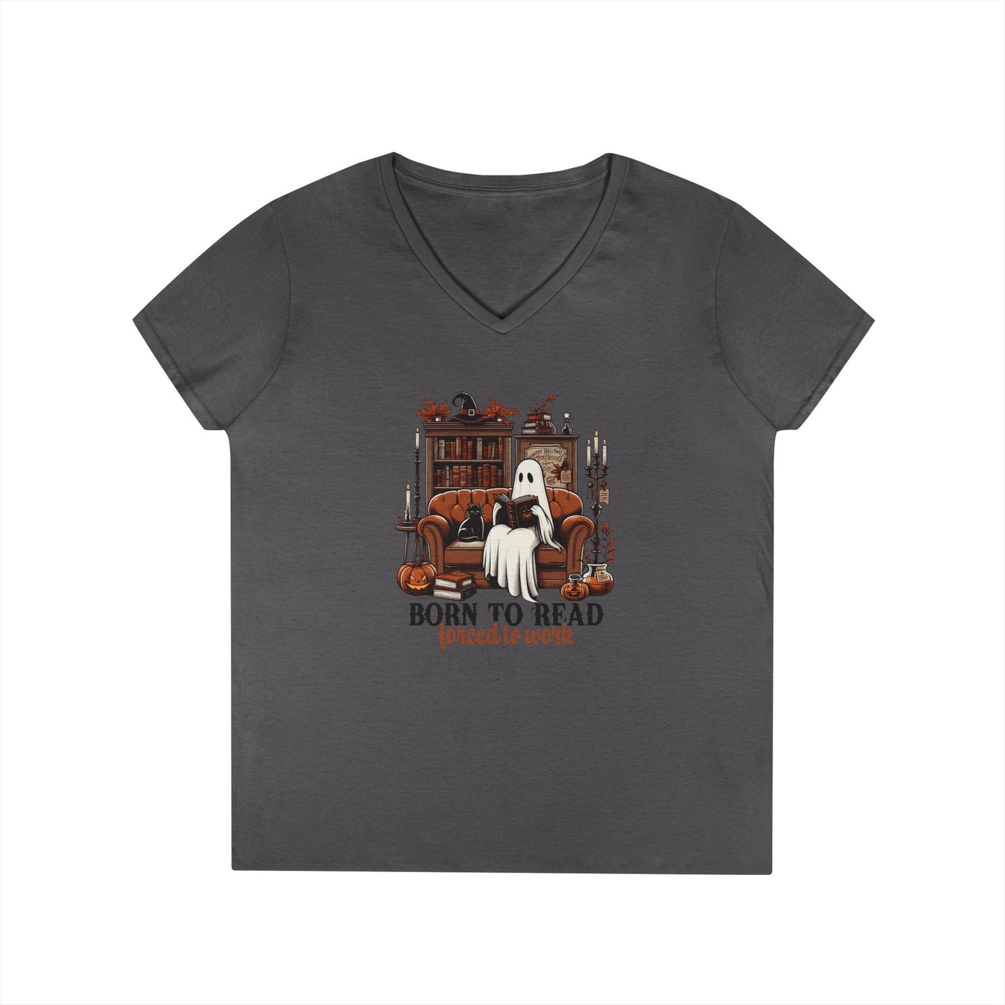 Forced to Work V-Neck T-Shirt