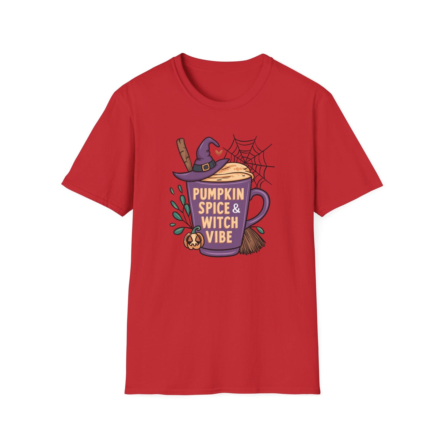 Pumpkin Spice & Witch Vibe T-Shirt