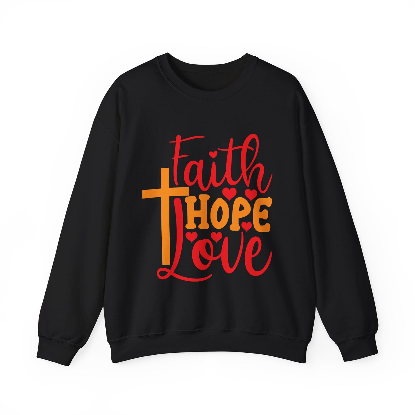 Faith Hope Love Crewneck Sweatshirt