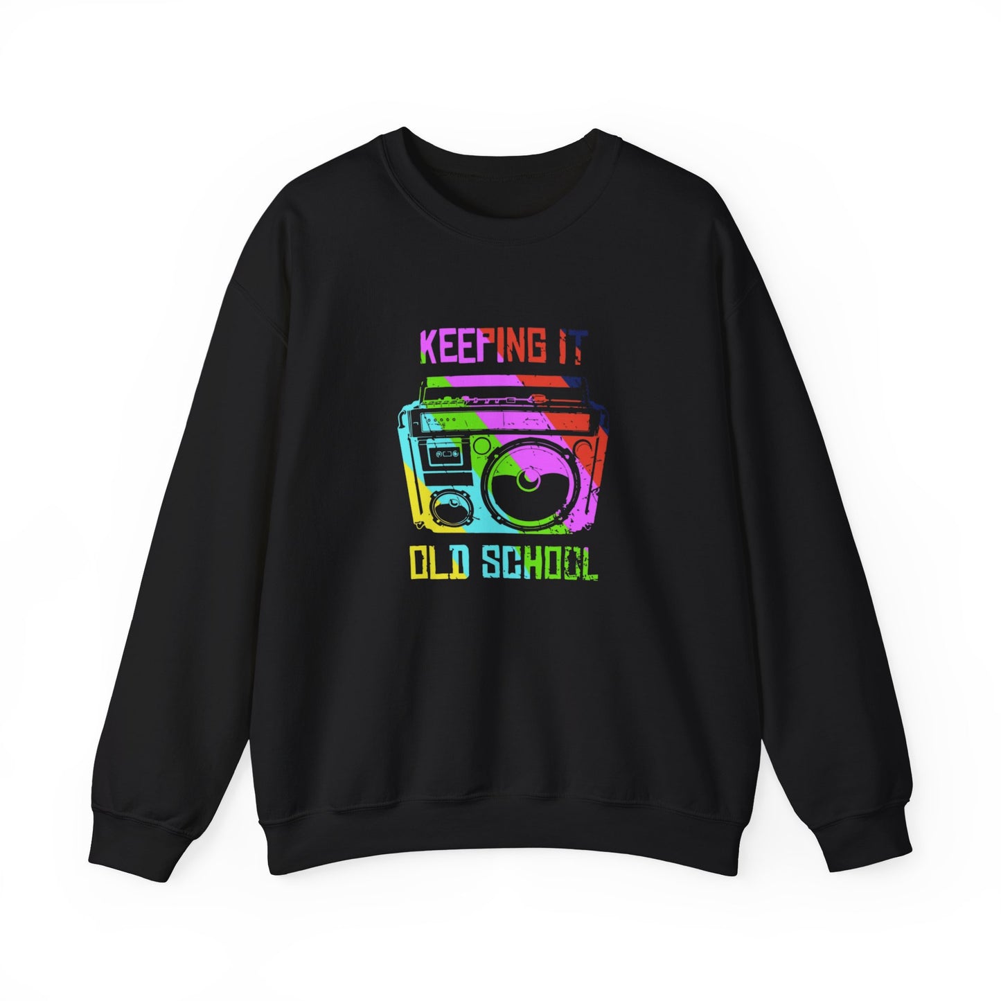 Retro Bombox Crewneck Sweatshirt