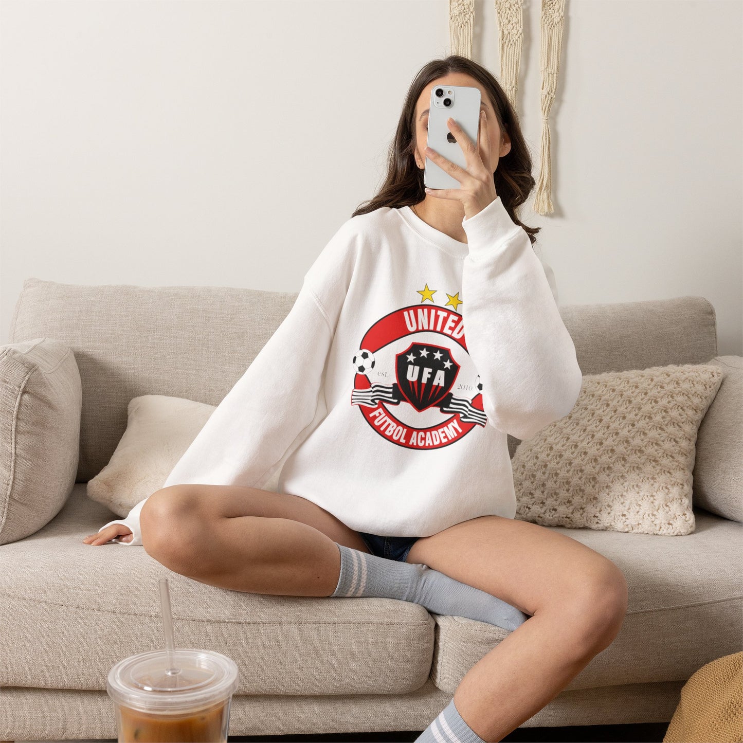 United Futbol Academy Crewneck Sweatshirt
