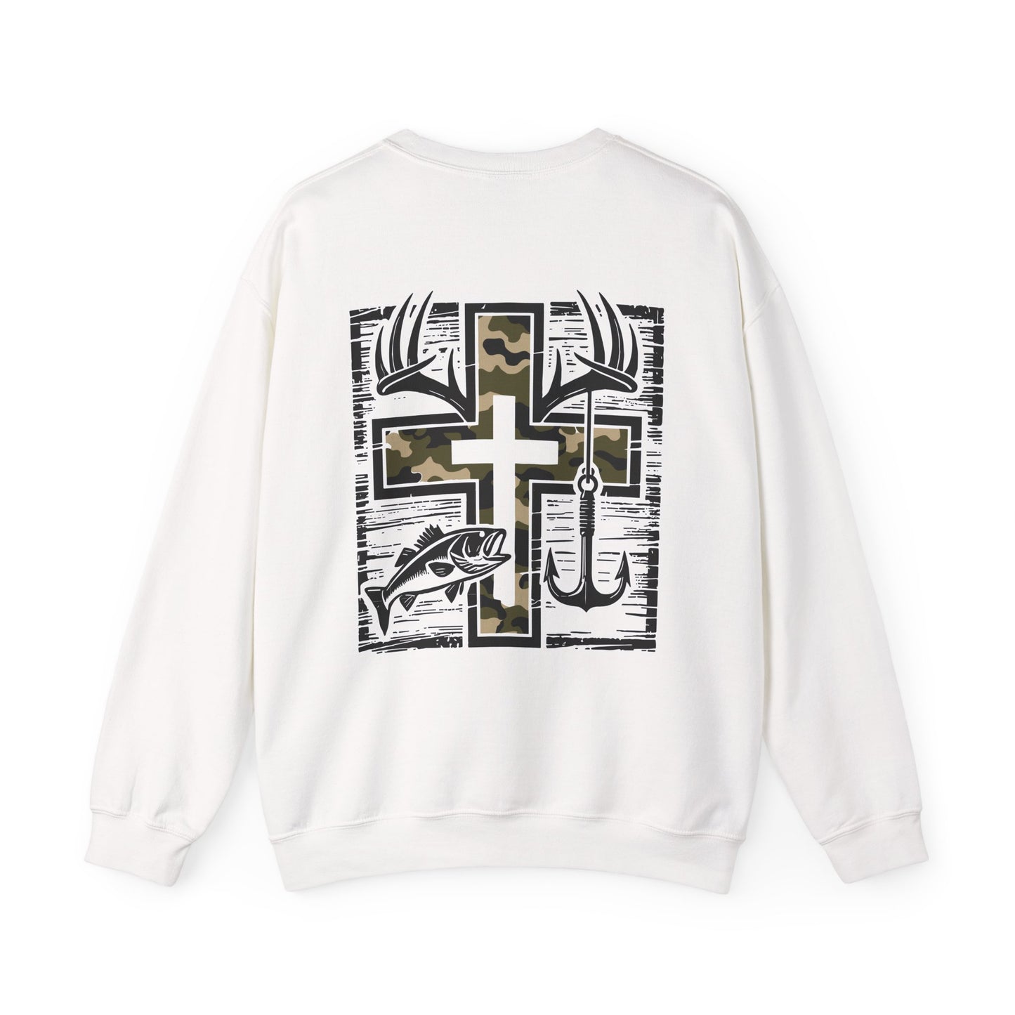 Camo Cross Sweatshirt