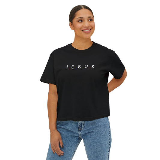 Jesus "Friends" Women's Boxy Tee
