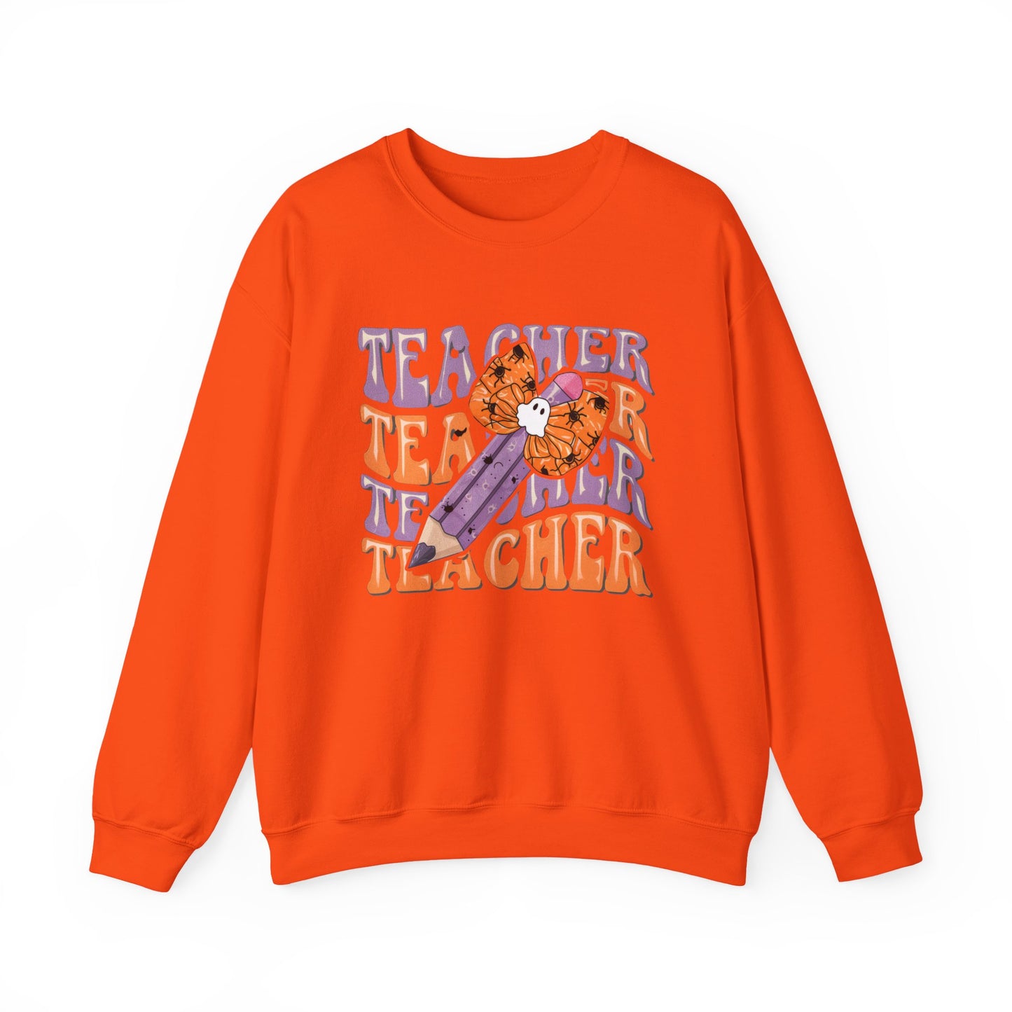 Halloween Teacher Crewneck Sweatshirt
