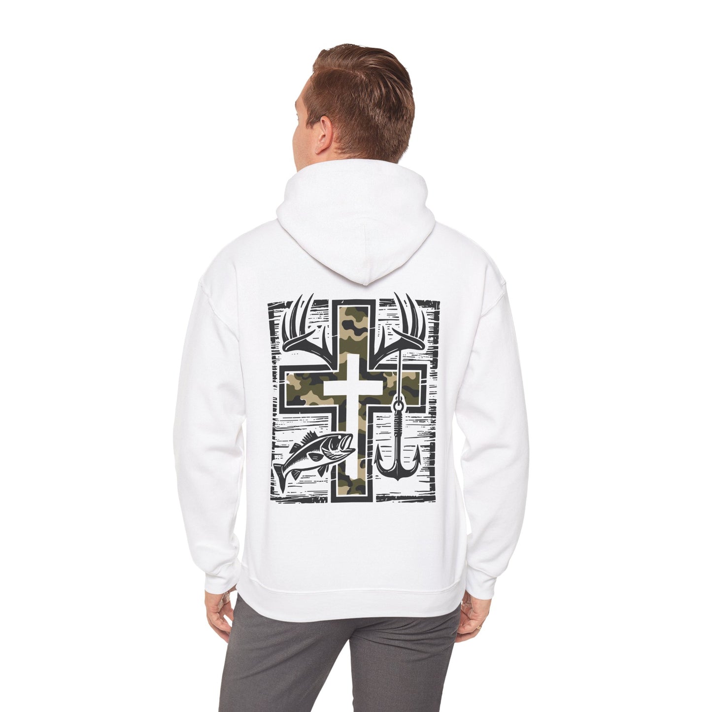 Faith-Inspired Fishing Hoodie