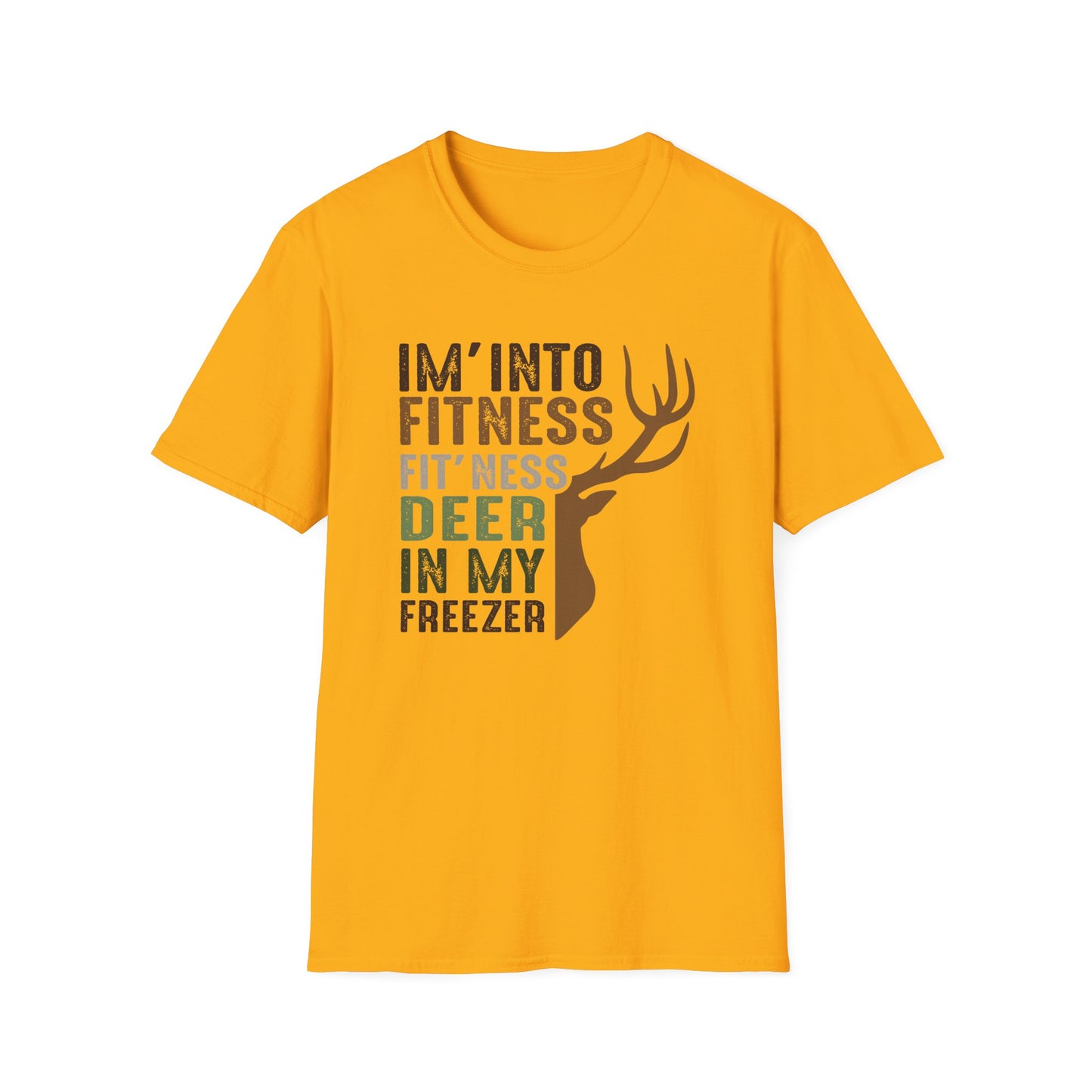 Funny Deer Fitness T-Shirt