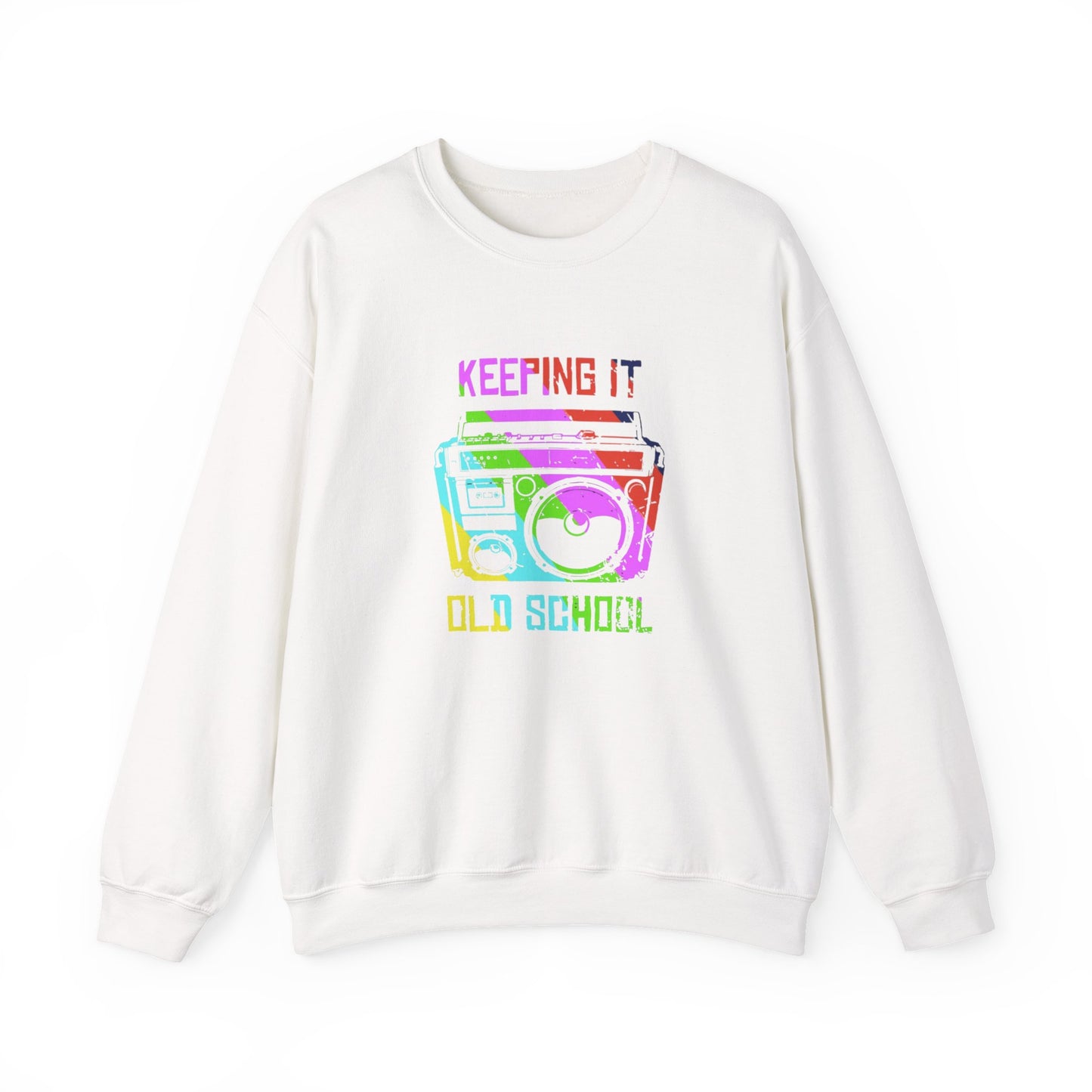 Retro Bombox Crewneck Sweatshirt