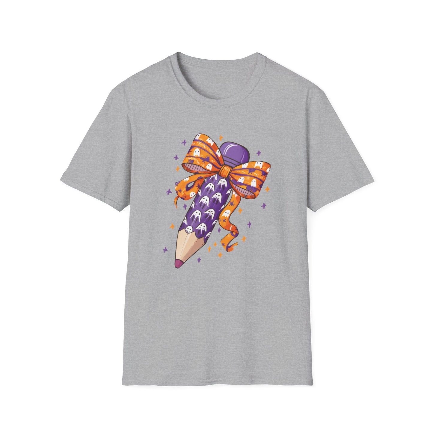 Halloween Bow Pencil T-Shirt