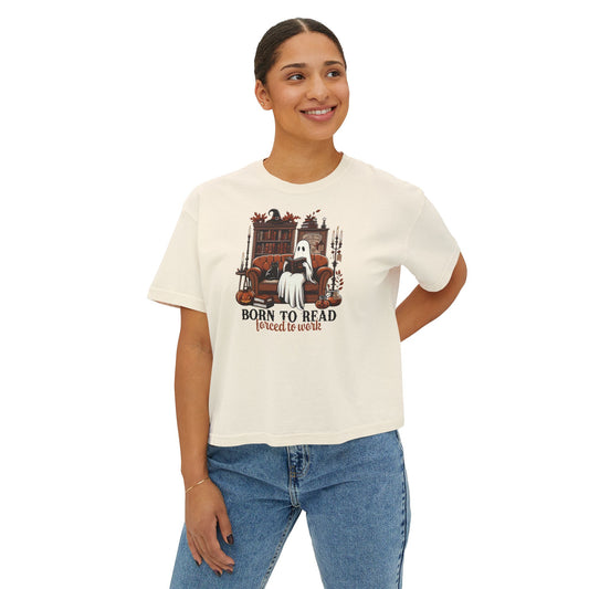 Forced to Work Women's Boxy Tee