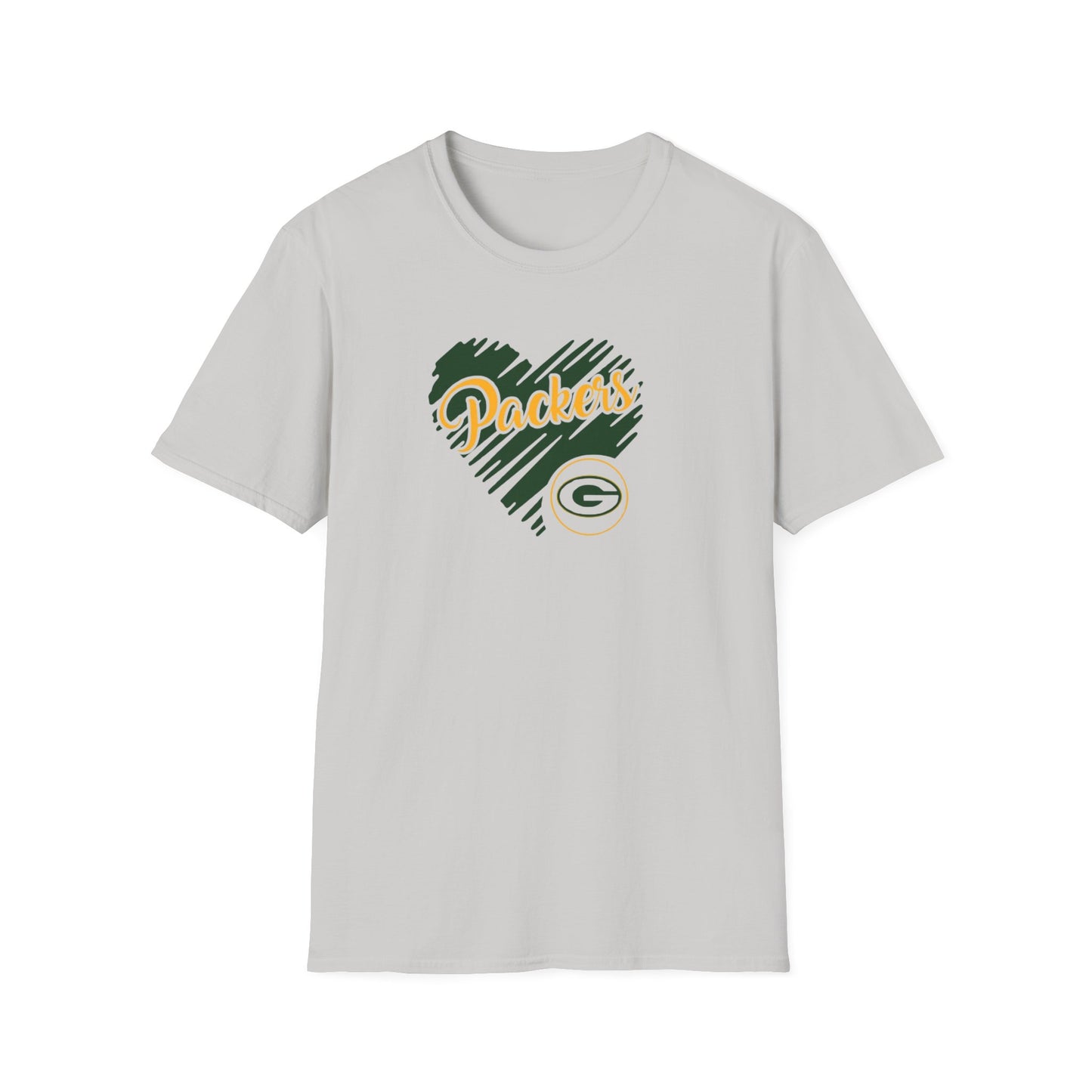 Green Bay Packers Heart Unisex T-Shirt