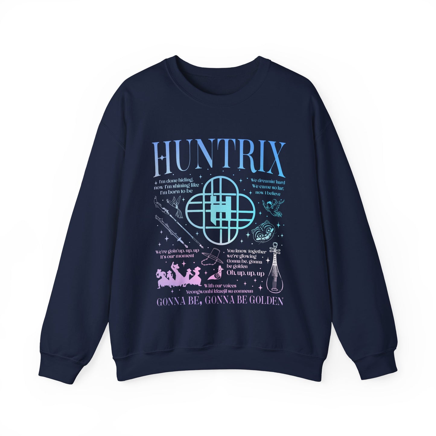 Kpop HUNTRIX Crewneck Sweatshirt