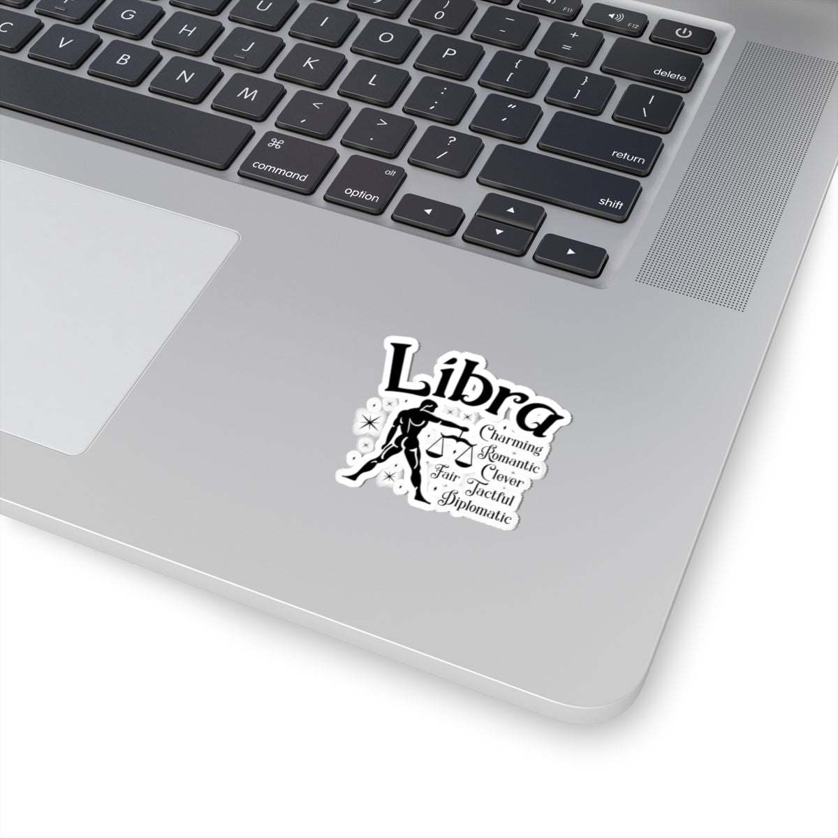Libra Zodiac Kiss-Cut Stickers