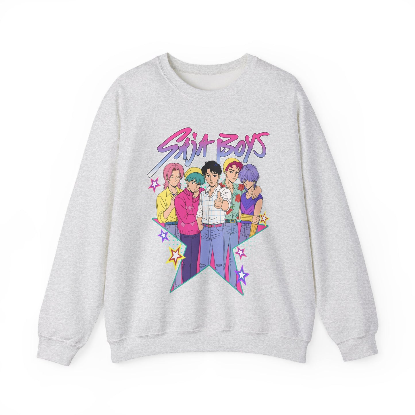 K-Pop Saja Boys Star Crewneck Sweatshirt