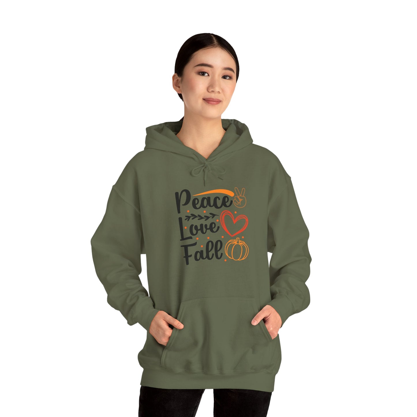 Peace Love Fall Hoodie