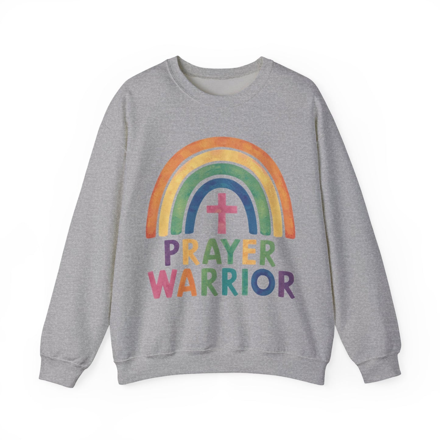 Prayer Warrior Rainbow Sweatshirt
