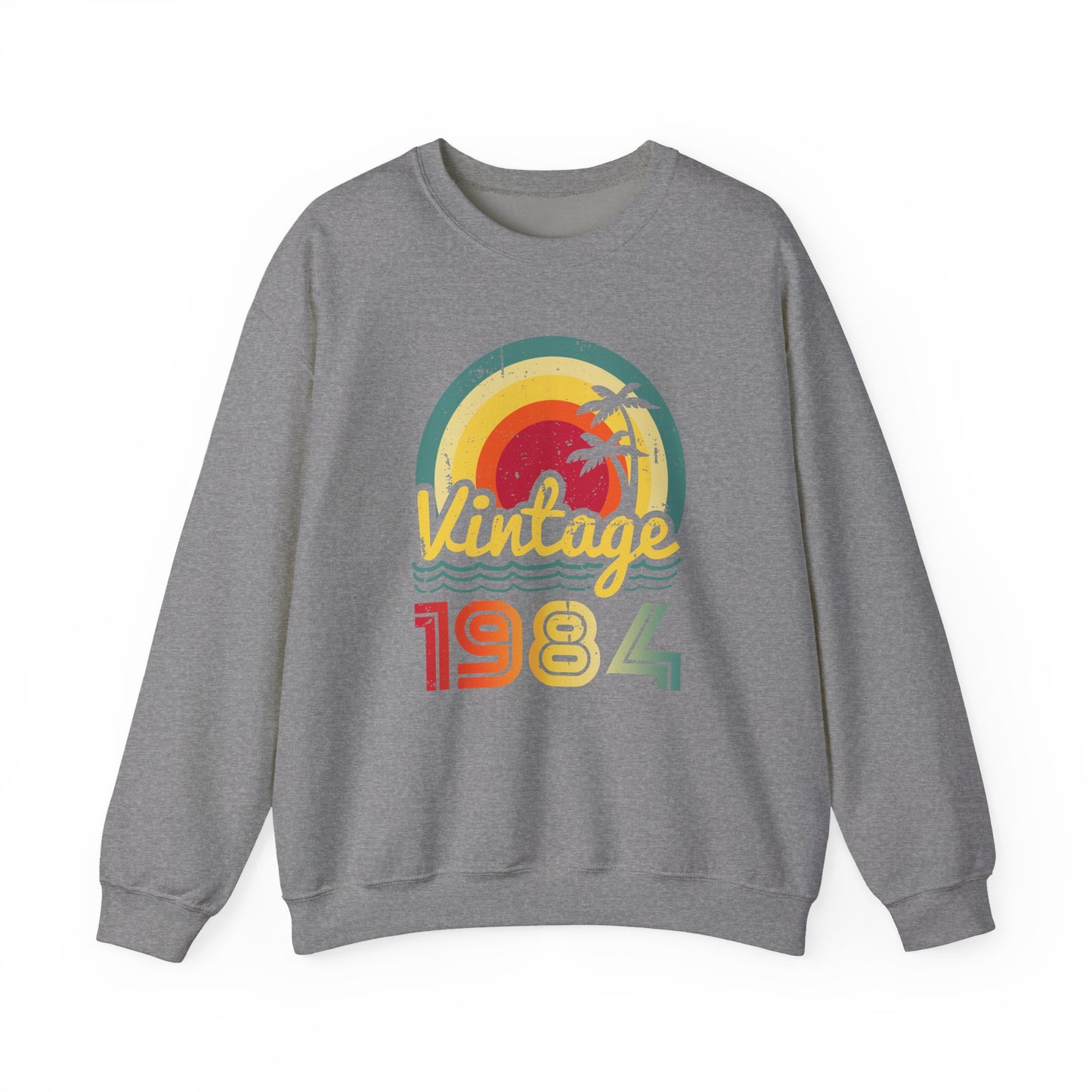 Vintage Birthyear Crewneck Sweatshirt